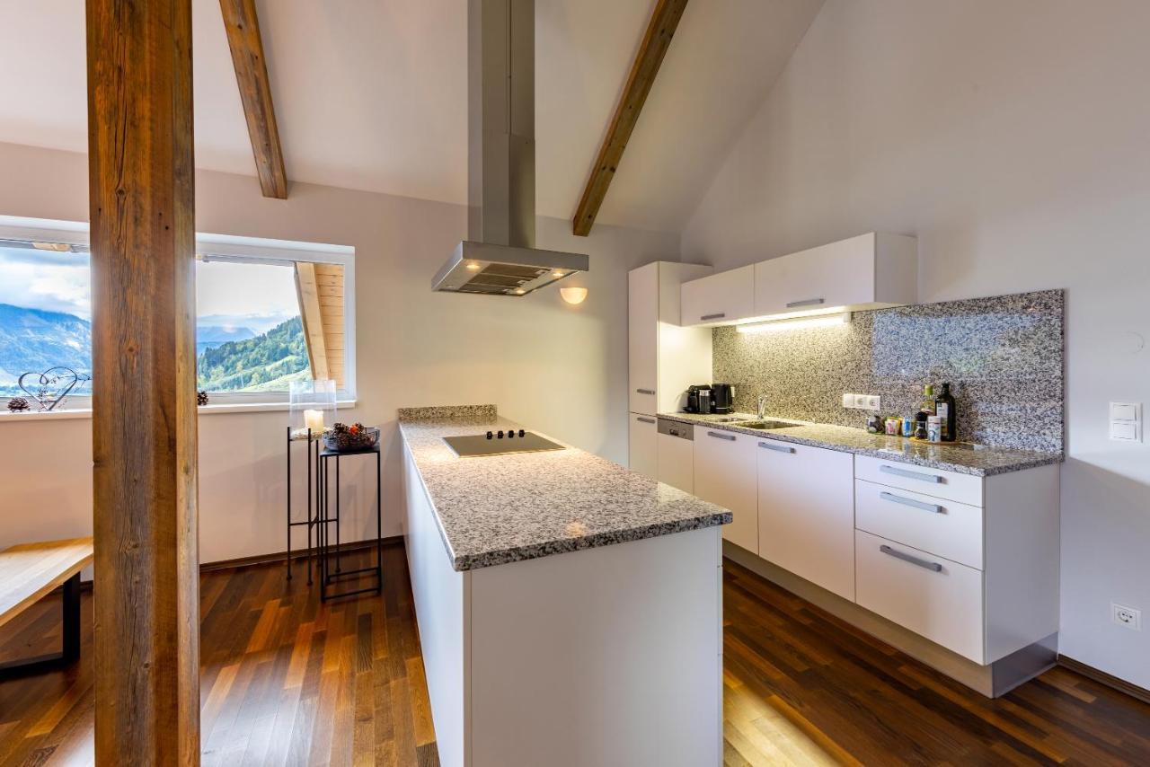 Der Sonnberg Alpinlodges - Apartments Mit Seeblick, Privater Sauna Und Self Check-In Zell am See Dış mekan fotoğraf