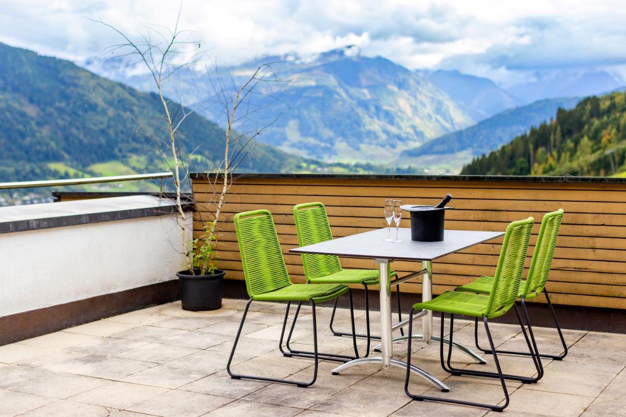 Der Sonnberg Alpinlodges - Apartments Mit Seeblick, Privater Sauna Und Self Check-In Zell am See Dış mekan fotoğraf